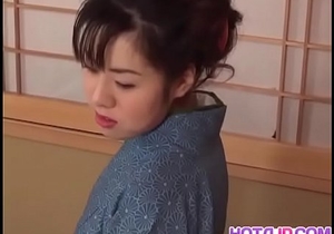 Chinatsu Nakano doing her hairy poke hole really goood