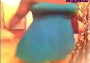 dance with short dress no pantie and tits